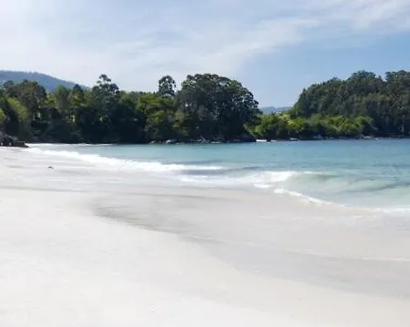 Apto Dona Olga 200 Mts Playa Lapaman, Terraza Vistas Al Mar * Bueu